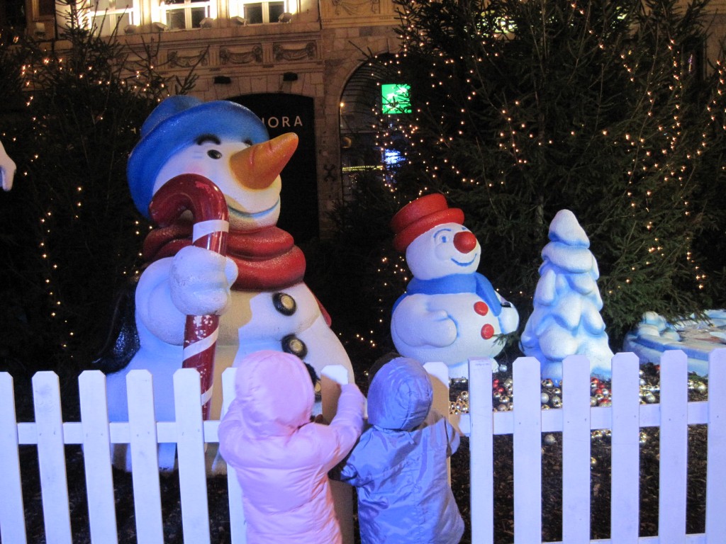 Noël à Lille Bonhommes de neige