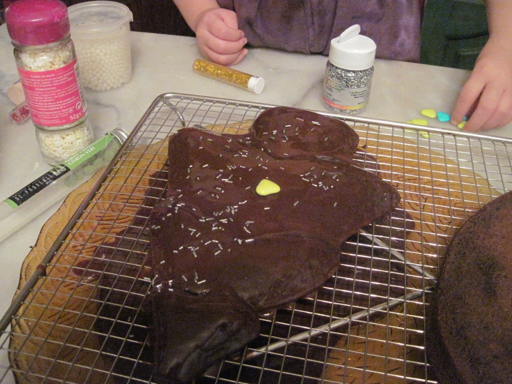 décoration de gâteau